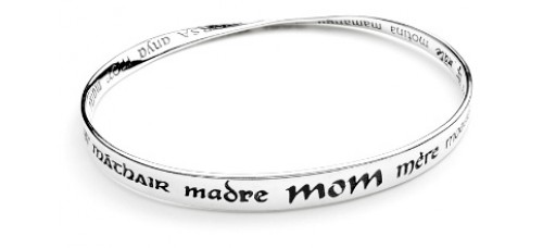 Mother In 32 Languages and Scripts Mobius Bracelets - Healing Baskets